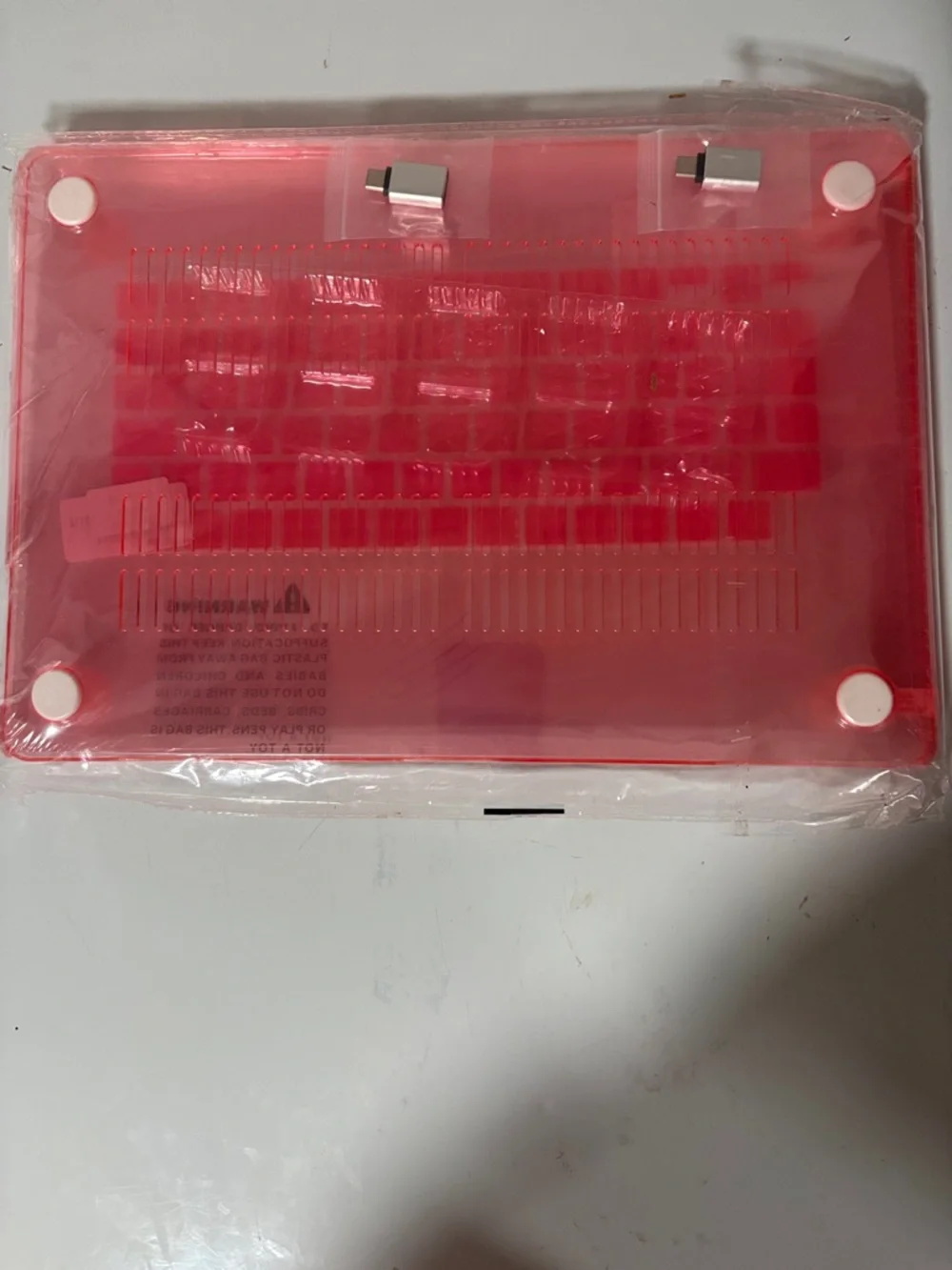 Pink Laptop Protective Case with Keyboard Cover